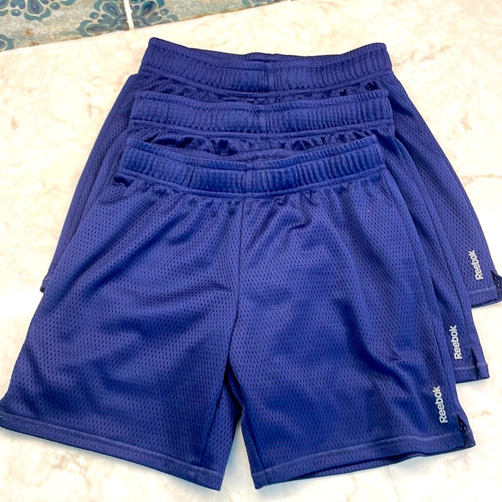 Reebok set of 3 mesh‎ shorts 10-12